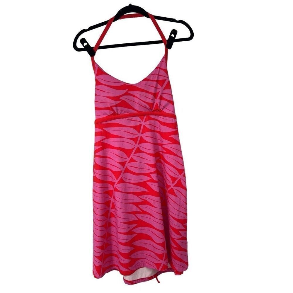 Patagonia‎ Sundown Coral Pink Sally Dress Sz M Women’s
